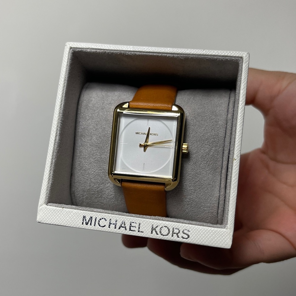 Michael Kors Women's Lake Brown Watch MK2584 NWT